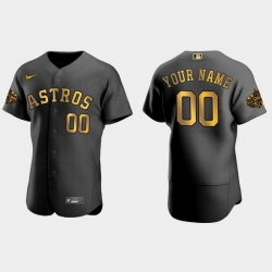 Men Women Youth Houston Astros Custom 2022 Mlb All Star Game Authentic Black Men Jersey