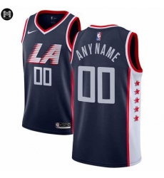 Men Women Youth Toddler Los Angeles Clippers Navy Custom Nike NBA Stitched Jersey