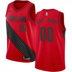 Men Women Youth Toddler All Size Nike Portland Trail Portland Blazers Customized Swingman Red Alternate NBA Statement Edition Jersey