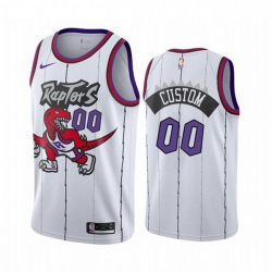 Men Women Youth Toddler All Size Toronto Raptors Custom White 2019 20 Hardwood Classic Edition Stitched NBA Jersey