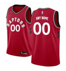 Men Women Youth Toddler All Size Toronto Raptors Nike Red Swingman Custom Icon Edition Jersey