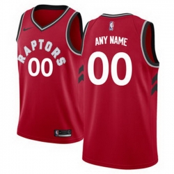 Men Women Youth Toddler All Size Toronto Raptors Nike Red Swingman Custom Icon Edition Jersey