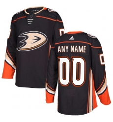 Men Women Youth Toddler Youth Black Jersey - Customized Adidas Anaheim Ducks Home