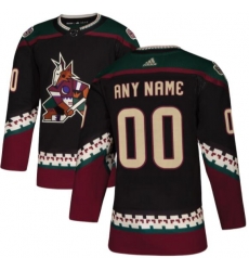 Men Women Youth Toddler Arizona Coyotes Black Adidas Custom NHL Stitched Jersey