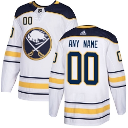 Men Women Youth Toddler Youth White Jersey - Customized Adidas Buffalo Sabres Away