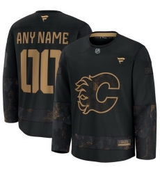 Men Women Youth Calgary Flames Fanatics Black 2024 Military Appreciation Custom Practice Jersey Men Women Youth Calgary Flames Fanatics Black 2024 Military Appreciation Custom Practice Jersey