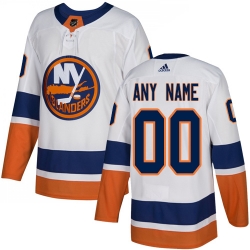 Men Women Youth Toddler Youth White Jersey - Customized Adidas New York Islanders Away