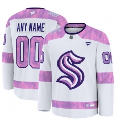 Men Women Youth Seattle Kraken Fanatics 2024 Hockey Fights Cancer Custom Practice Jersey White Men Women Youth Seattle Kraken Fanatics 2024 Hockey Fights Cancer Custom Practice Jersey White