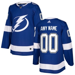 Men Women Youth Toddler Youth Royal Blue Jersey - Customized Adidas Tampa Bay Lightning Home