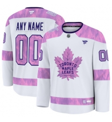 Men Women Youth Toronto Maple Leafs Fanatics White 2024 Hockey Fights Cancer Custom Practice Jersey Men Women Youth Toronto Maple Leafs Fanatics White 2024 Hockey Fights Cancer Custom Practice Jersey