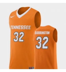 Men Tennessee Volunteers Chris Darrington Orange Replica College Basketball Jersey