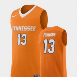 Men Tennessee Volunteers Jalen Johnson Orange Replica College Basketball Jersey