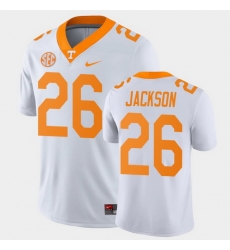 Men Tennessee Volunteers Theo Jackson Game White College Football Jersey