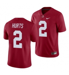 Alabama Crimson Tide Jalen Hurts 2 Crimson Limited Jersey Men's