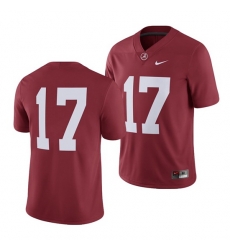 Alabama Crimson Tide Men's Crimson Game Nike Jersey