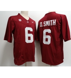 Men Alabama Crimson Tide Devonta Smith Crimson F U S E Red College Football Jersey