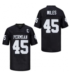 Men 45 MILES FOOTBALL JERSEY black