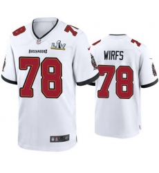 Men Tristan Wirfs Buccaneers White Super Bowl Lv Game Jersey