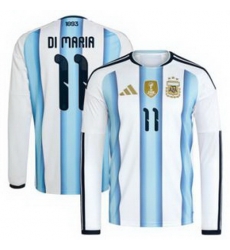 Men 11 Angel Di Maria Argentina National Team World Cup  2