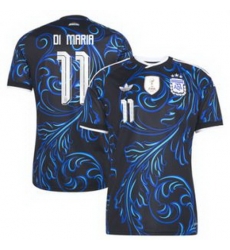 Men 11Angel Di Maria Argentina National Team adidas 2026 Away Replica Jersey Black 2 Men 11Angel Di Maria Argentina National Team adidas 2026 Away Replica Jersey Black 2