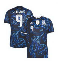 Men 9Julian Alvarez Argentina National Team adidas 2026 Away Replica Jersey Black 2 Men 9Julian Alvarez Argentina National Team adidas 2026 Away Replica Jersey Black 2