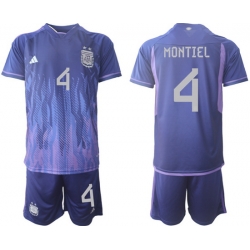 Men FIFA 2022 Argentina Soccer Jersey 019