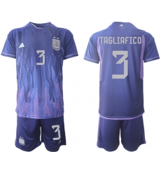 Men FIFA 2022 Argentina Soccer Jersey 020