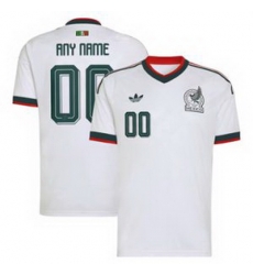 Youth 00 Mexico Custom 2026 Replica White Jersey 1 Youth 00 Mexico Custom 2026 Replica White Jersey 1