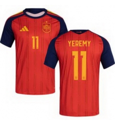 Youth 11 Spain Yeremy Pino World Cup 2026 Away Replica Jersey 1 Youth 11 Spain Yeremy Pino World Cup 2026 Away Replica Jersey 1