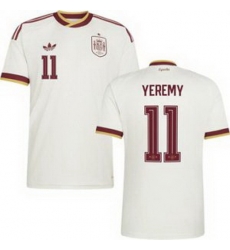 Youth 11 Spain Yeremy Pino World Cup 2026 Away Replica Jersey 2 Youth 11 Spain Yeremy Pino World Cup 2026 Away Replica Jersey 2