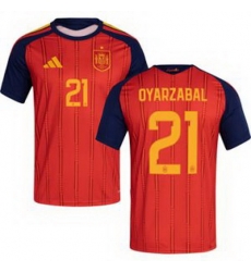 Youth 21 Spain Mikel Oyarzabal World Cup 2026 Away Replica Jersey   1