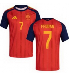 Youth 7 Spain Ferran Torres World Cup 2026 Away Replica Jersey   1