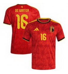 Men 16Koni De Winter Belgium Jersey   2