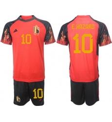 Men FIFA 2022 Belgium Soccer Jersey 014