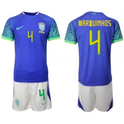 Men FIFA 2022 Brazil Soccer Jersey 057