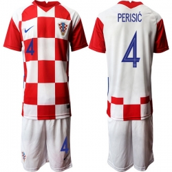 Mens Croatia Short Soccer Jerseys 023