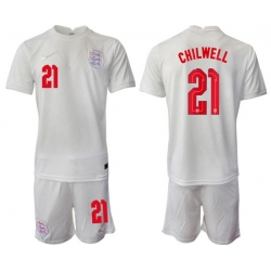 Men FIFA 2022 England Soccer Jersey 059