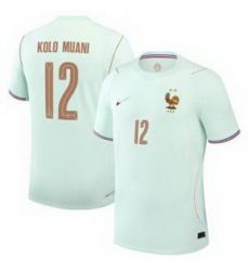 Men 12Randal Kolo Muani France Jersey 1 Men 12Randal Kolo Muani France Jersey 1