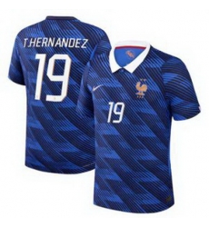 Men 19Theo Hernandez France Jersey 2 Men 19Theo Hernandez France Jersey 2