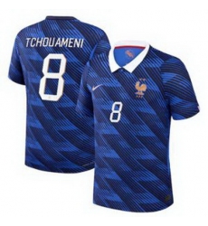 Men 8Aurelien Tchouameni France Jersey   2