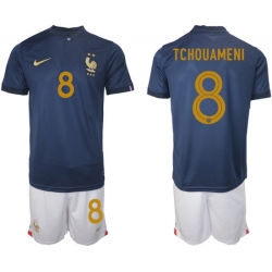 Men FIFA 2022 France Soccer Jersey 016