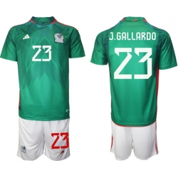 Men FIFA 2022 Mexico Soccer Jersey 003