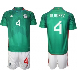 Men FIFA 2022 Mexico Soccer Jersey 013