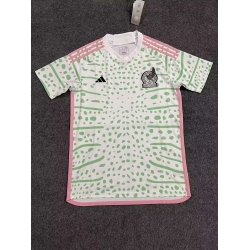 Mexico Home Green White Jersey