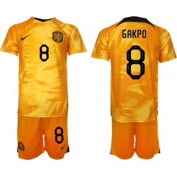 Men FIFA 2022 Netherlands Soccer Jersey 027