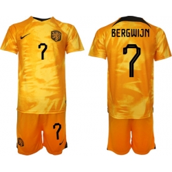 Men FIFA 2022 Netherlands Soccer Jersey 028