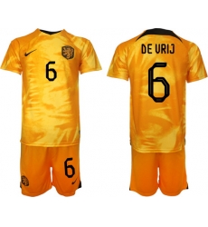 Men FIFA 2022 Netherlands Soccer Jersey 029