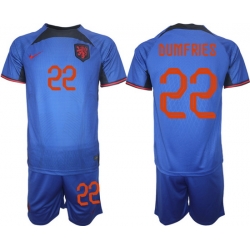 Men FIFA 2022 Netherlands Soccer Jersey 038