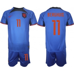 Men FIFA 2022 Netherlands Soccer Jersey 050