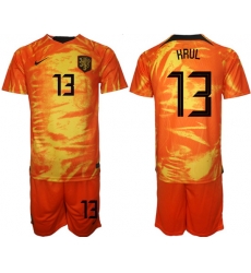 Men FIFA 2022 Netherlands Soccer Jersey 069